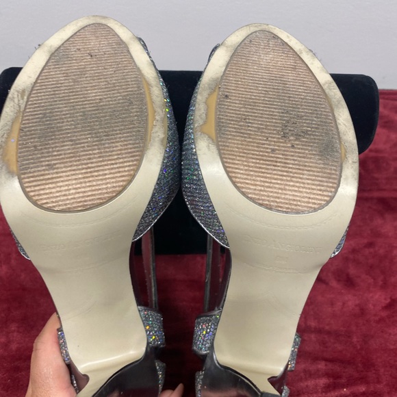 Enzo Angiolini silver shoes Eavances size 8 - Picture 6 of 11